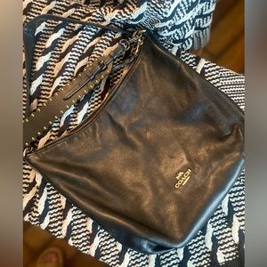Black coach purse